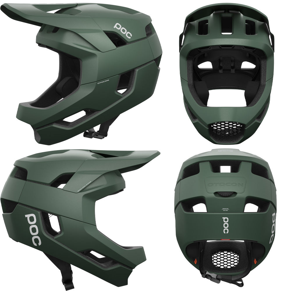 POC Otocon Helmet - L - Epidote Green Metallic - Matte