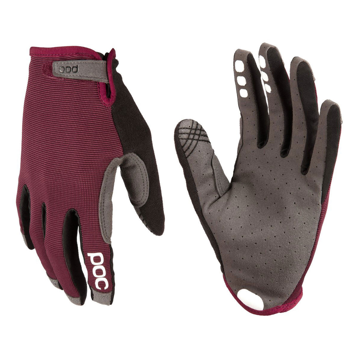 POC Resistance Enduro Adj Glove - S - Propylene Red