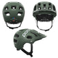 POC Tectal Helmet - S - Epidote Green Metallic - Matte