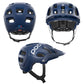 POC Tectal Helmet - XS-S - Lead Blue Matte