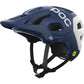 POC Tectal Race MIPS Helmet - L - Lead Blue - Hydrogen White Matte