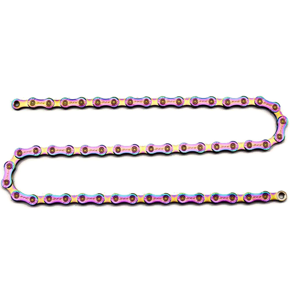 PYC 12 Speed Solid Pin Chain - Rainbow - 12 Speed