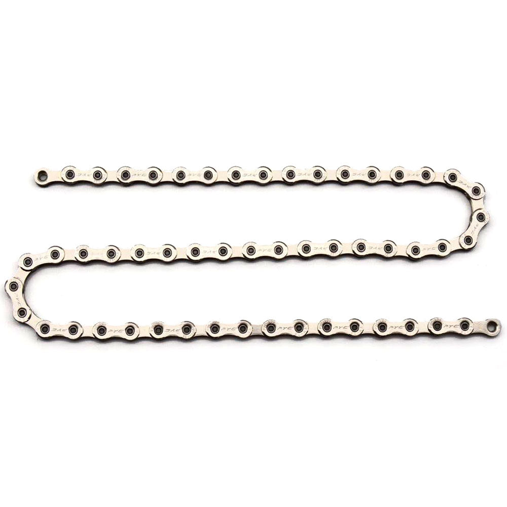 PYC 12 Speed Solid Pin eBike Chain - Silver- 12 Speed