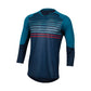 Pearl Izumi Launch Men's 3-4 Jersey - S - Teal - Navy Slope