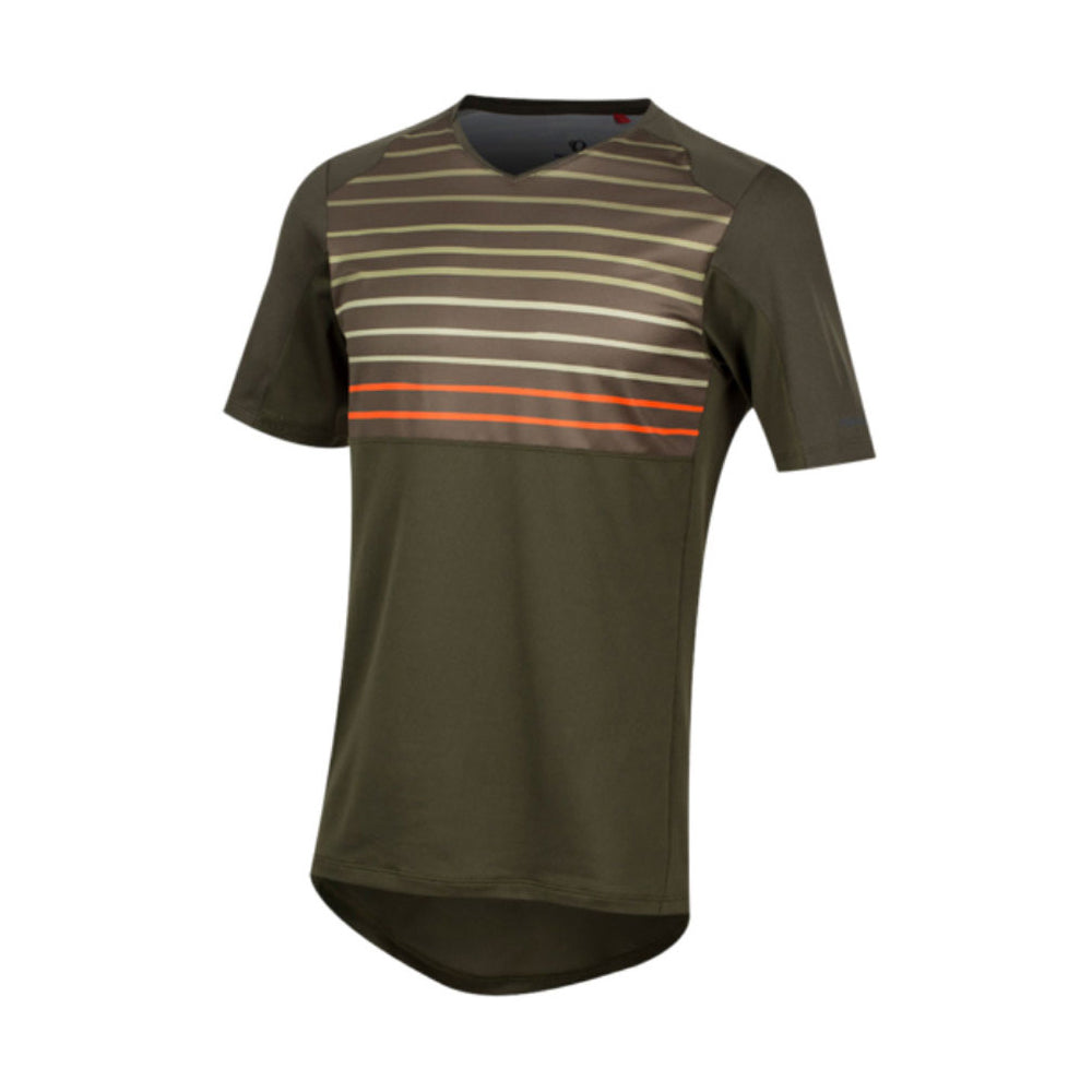Pearl Izumi Launch Men's Short Sleeve Jersey - S - Forest - Willow Slope