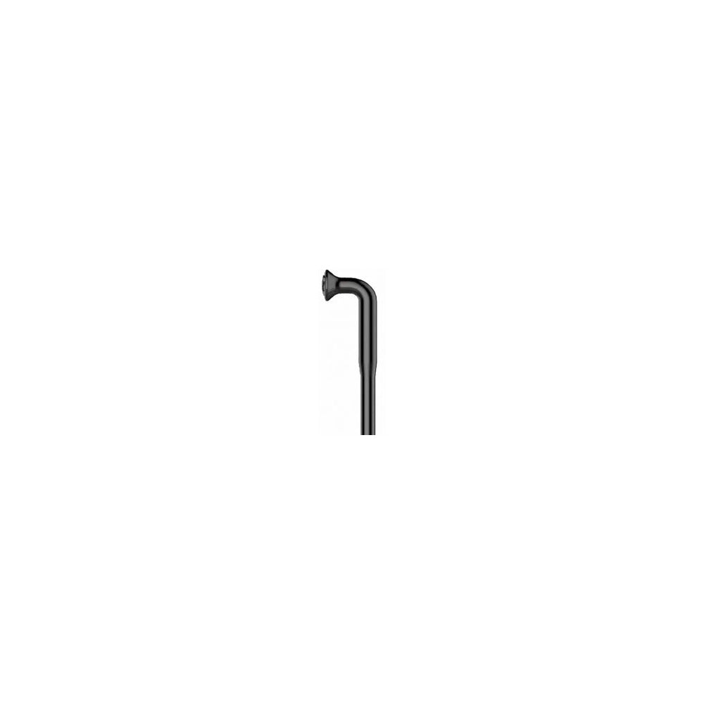 Pillar SSB23 eMAX 12-13G Spokes - Black - J-Bend - No Nipples Included - 286mm Long x 2.6mm-2.34mm - Pack Of 18