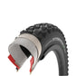 Pirelli Scorpion E-MTB Rear Specific Tyre - Black - TR Folding - HyperWall - SmartGrip - 2.6 Inch - 29 Inch