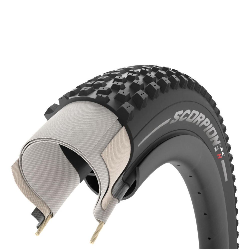 Pirelli Scorpion XC Hard Terrain Tyre - Black - TR Folding - Lite - SmartGrip - 2.2 Inch - 29 Inch