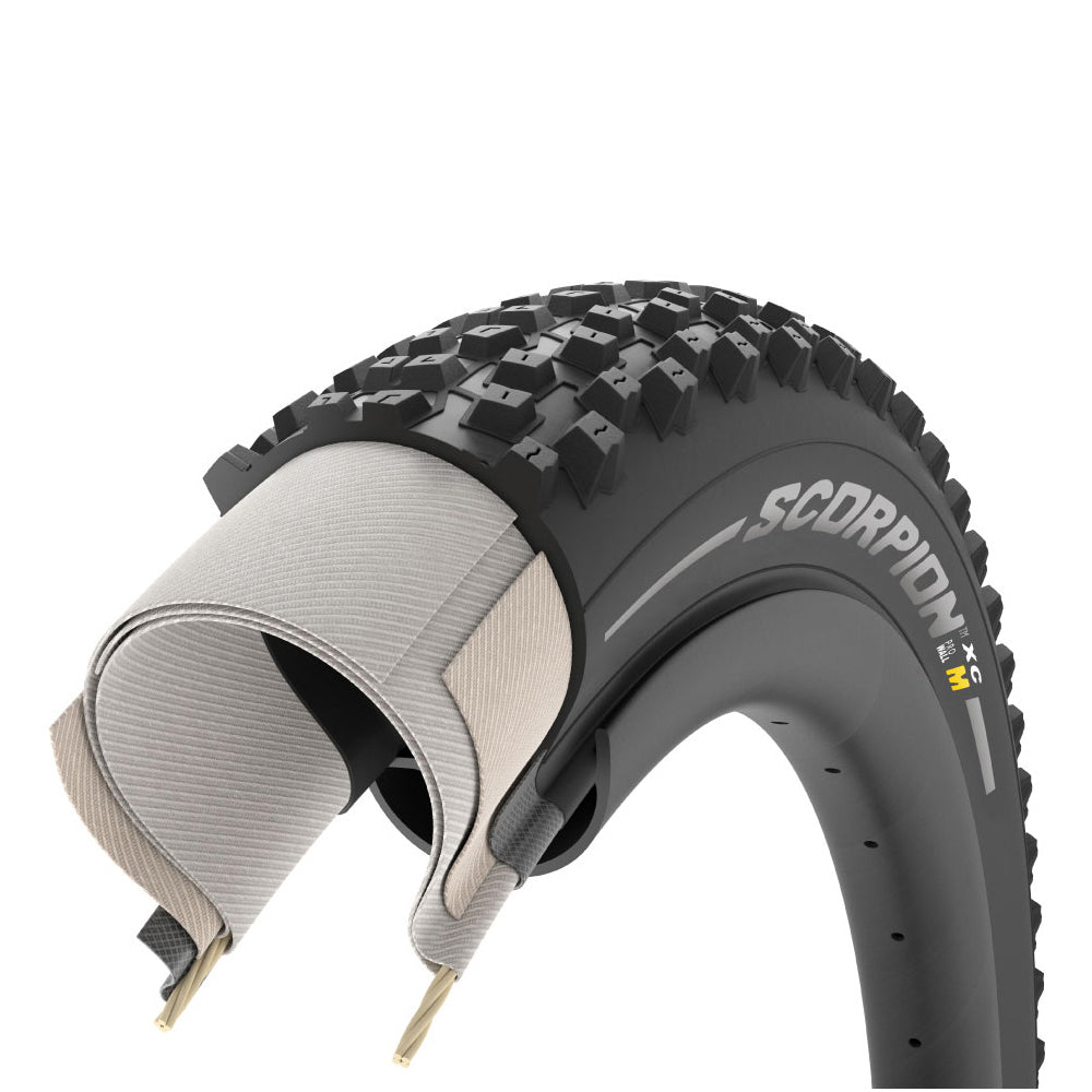 Pirelli Scorpion XC Mixed Terrain Tyre - Black - TR Folding - ProWall - SmartGrip - 2.4 Inch - 29 Inch