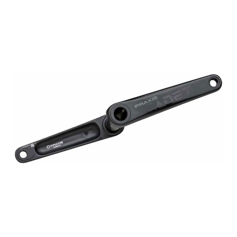 Praxis Cadet G2 Alloy Crankset - No Chainring - Black - SRAM Direct Mount