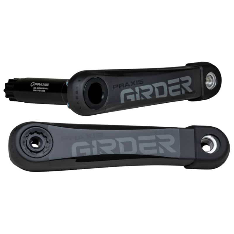 Praxis Girder G2 Carbon Crankset - M30 - SRAM Direct Mount - No Spider - No Chainring - Black - 170mm - 68-73mm
