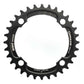 Praxis Wave Tooth 4 Bolt Chainring - 104 BCD - Round - Black - 10-12 Speed - 34T