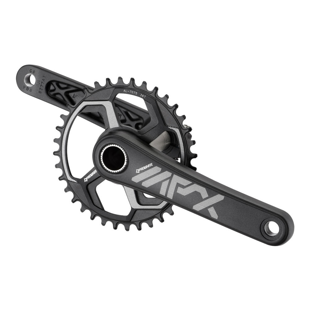 Prowheel MPX-CR095A 12 Speed Crank Set - 24mm - SRAM Direct Mount - 52mm Chainline - Black - 170mm - 68-73mm - 32T