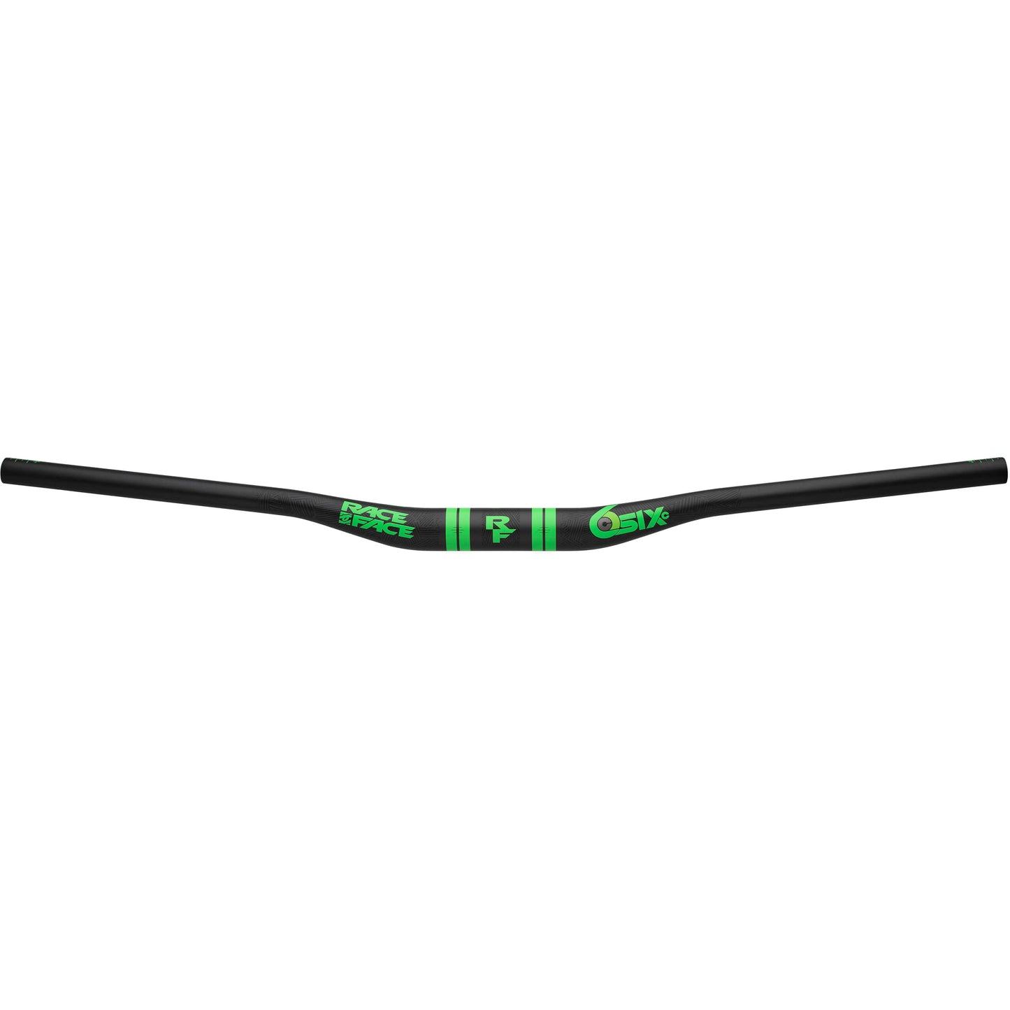 Race Face SixC 35 Carbon Bars - Green - 35 - 20 Rise - 820