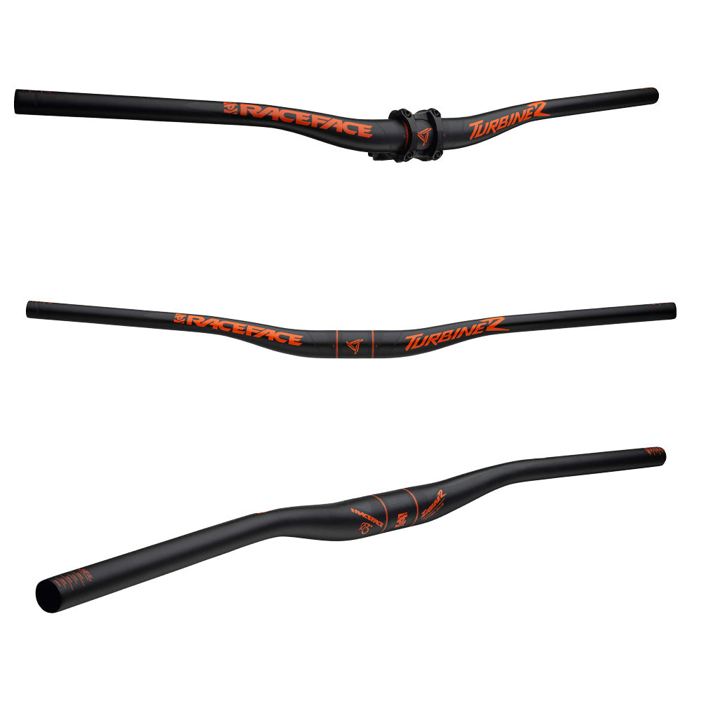 Race Face Turbine R 35 Alloy Bars - Orange - 35 - 20 Rise - 800