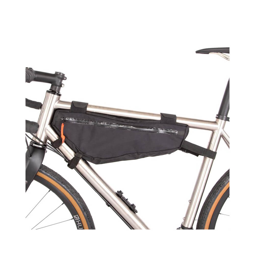 Restrap Bikepacking Frame Bag - Black - Medium