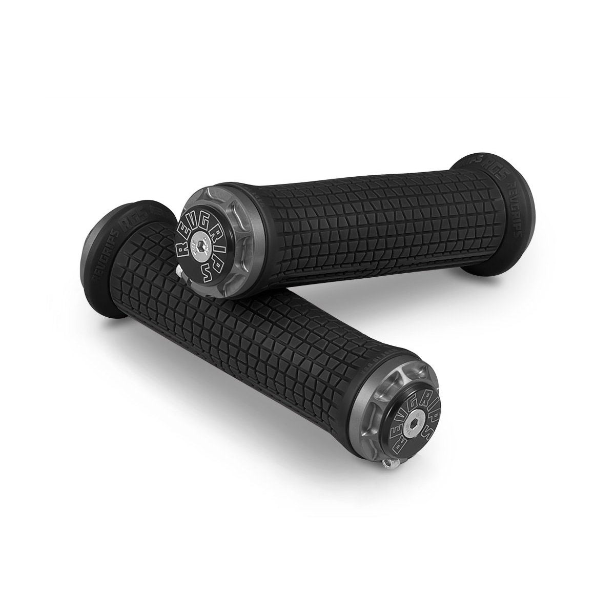 RevGrips Pro Series Grips - Black With Grey Clamps - RG6