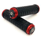 RevGrips Pro Series Grips - Black With Red Clamps - L