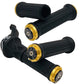 RevGrips Pro Series Gripshift Grips - Black With Black Clamps - M