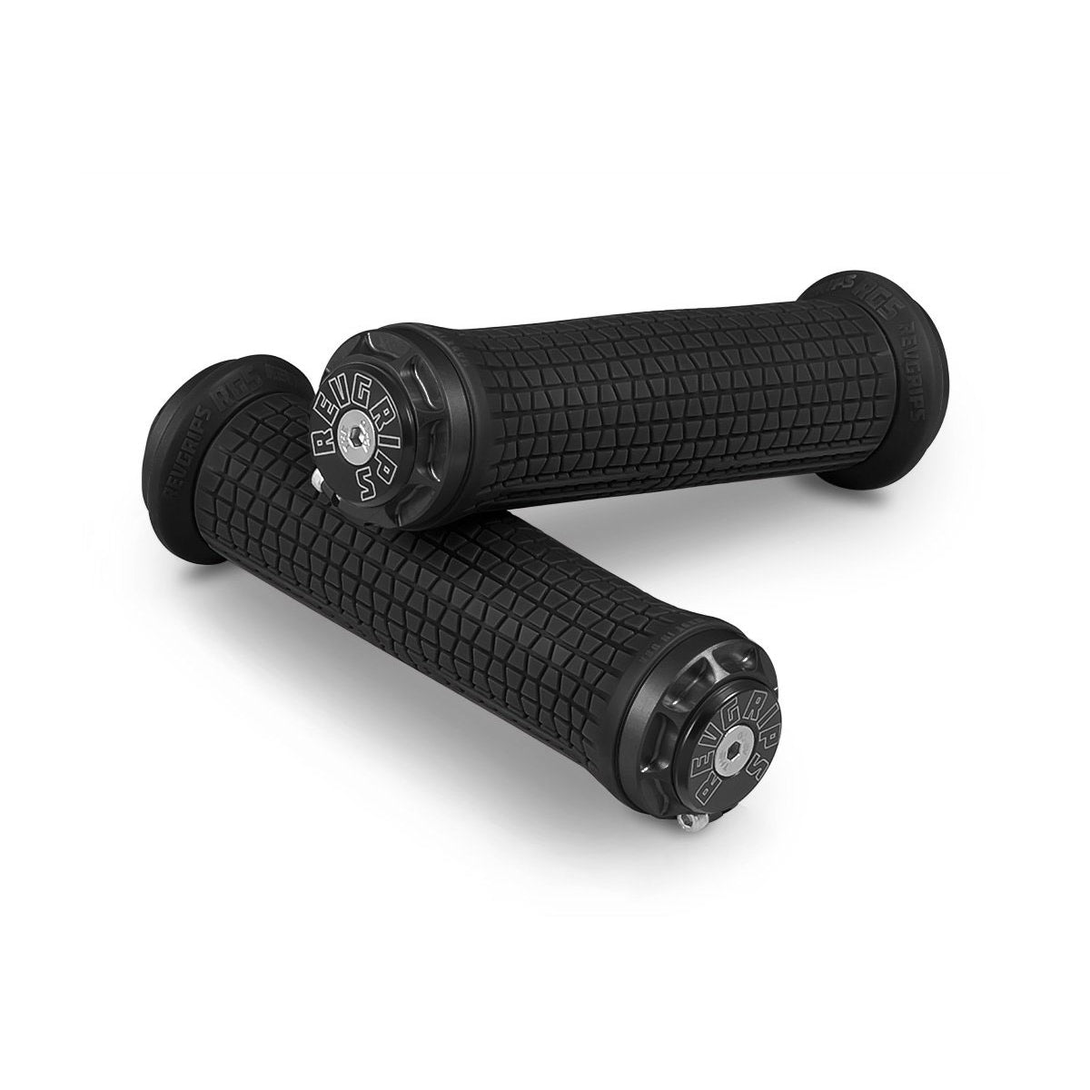 RevGrips Race Series Grips - Black With Black Clamps - RG4