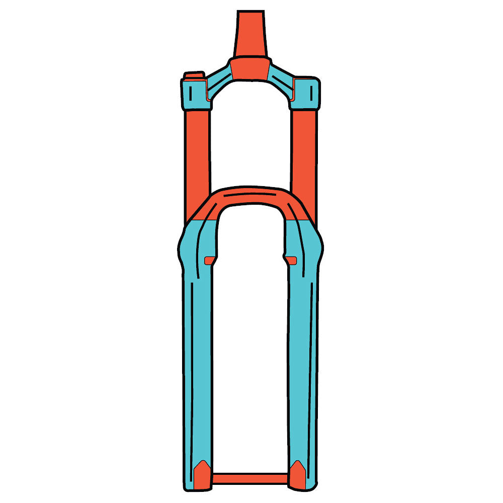 RideWrap Covered Protection Fork Kit