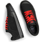 Ride Concepts Hellion Flat Shoes - US 10.0 - Black - Red