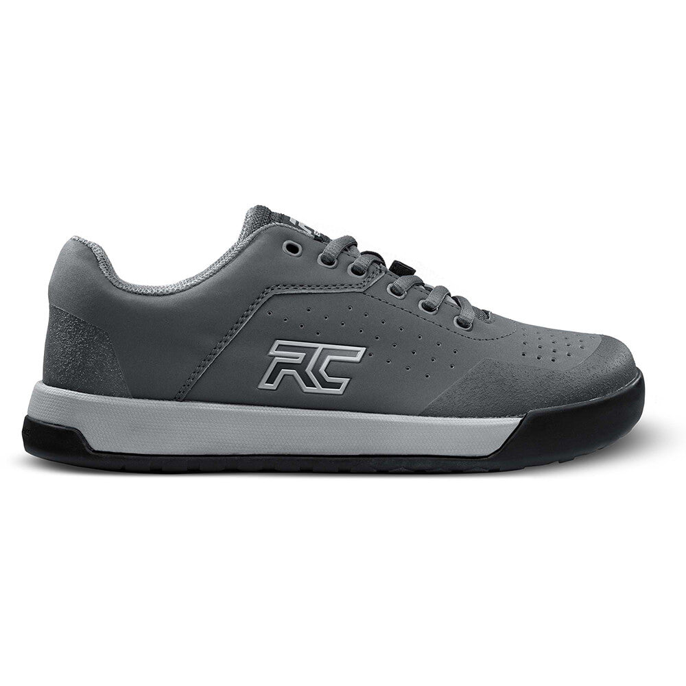 Ride Concepts Hellion Women's Flat Shoes - US 5.5 - Charcoal - Mid Grey