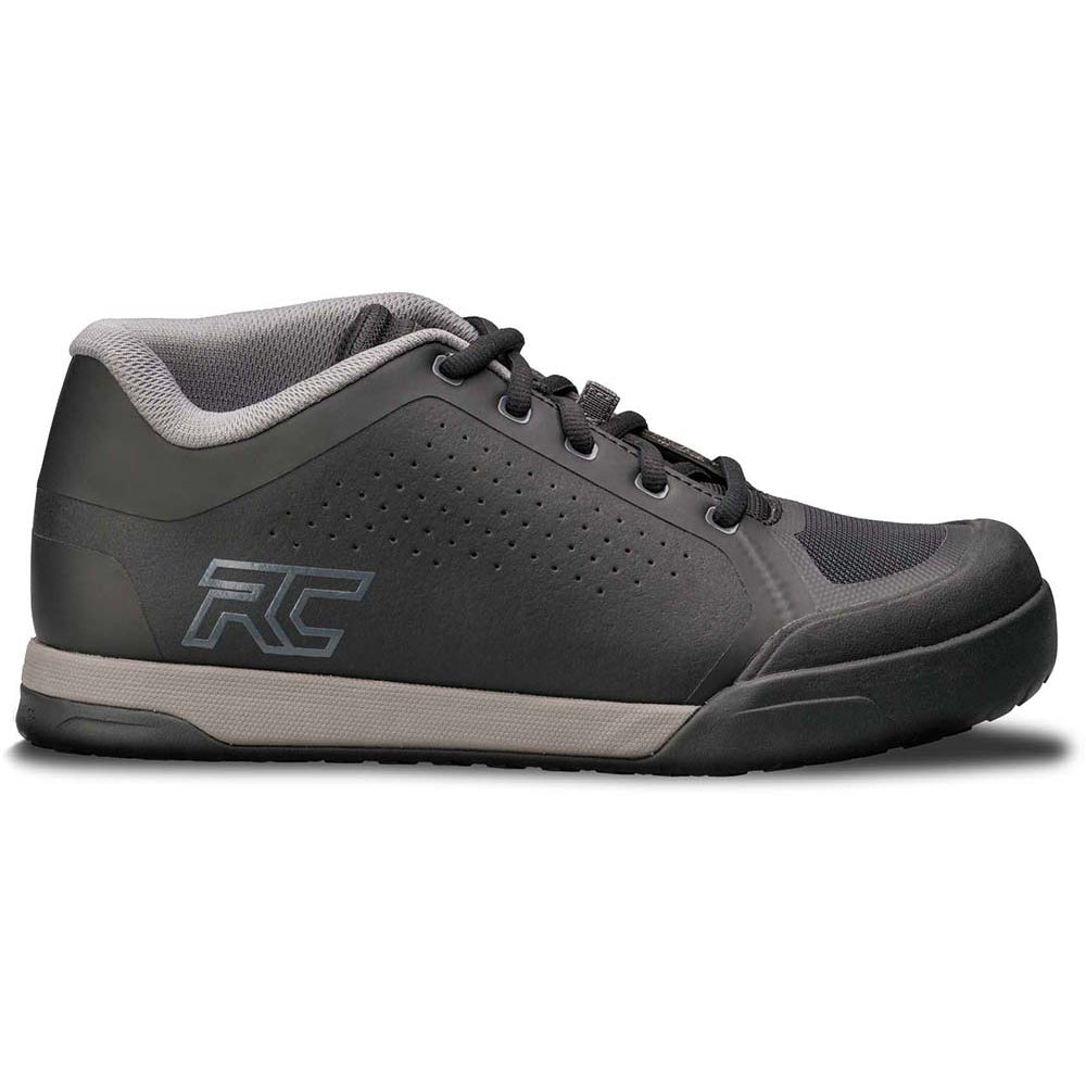 Ride Concepts Powerline Flat Shoes - US 7.0 - Black - Charcoal