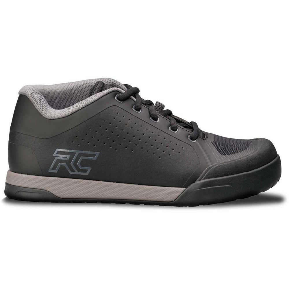 Ride Concepts Powerline Flat Shoes - US 9.0 - Black - Charcoal