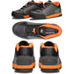 Ride Concepts Powerline Flat Shoes - US 7.0 - Charcoal - Orange