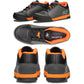 Ride Concepts Powerline Flat Shoes - US 9.5 - Charcoal - Orange