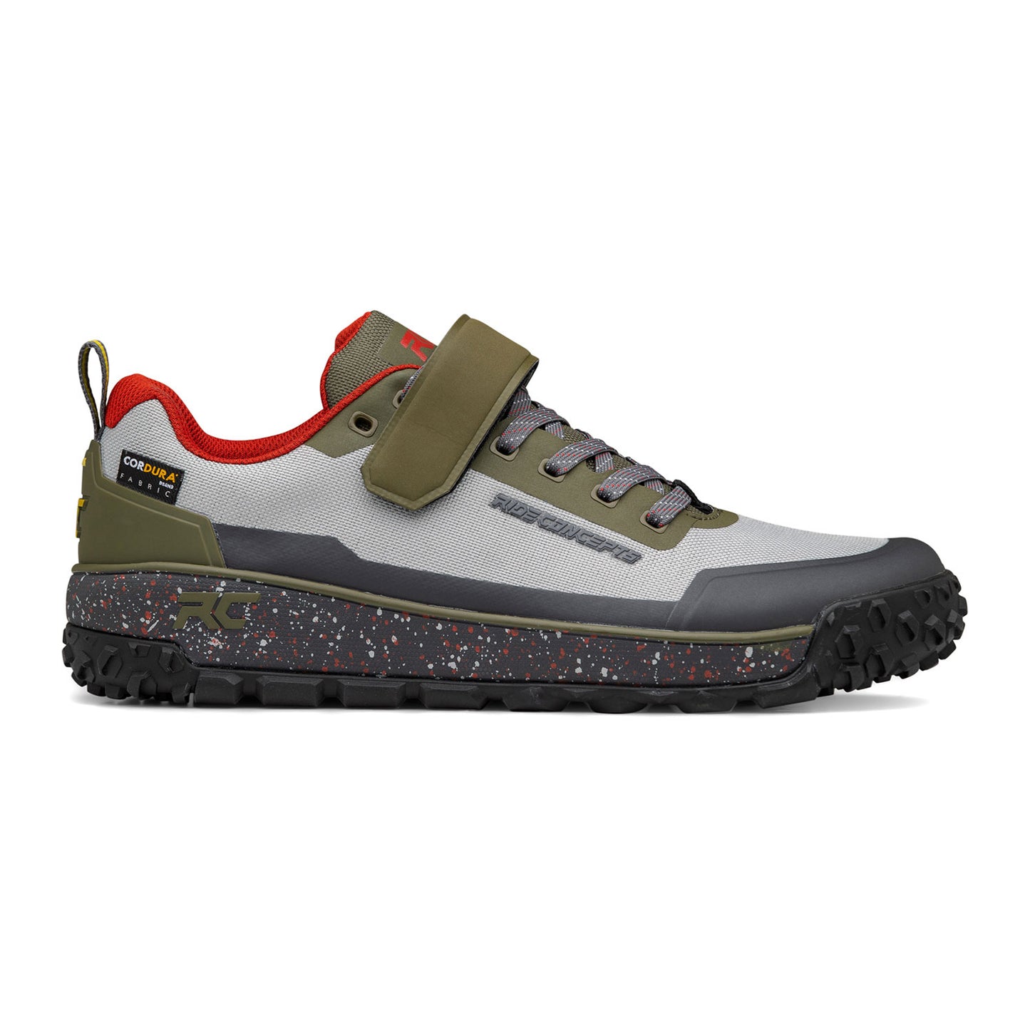 Ride Concepts Tallac Men's Clipless Shoes - US 11.0 - Grey - Olive