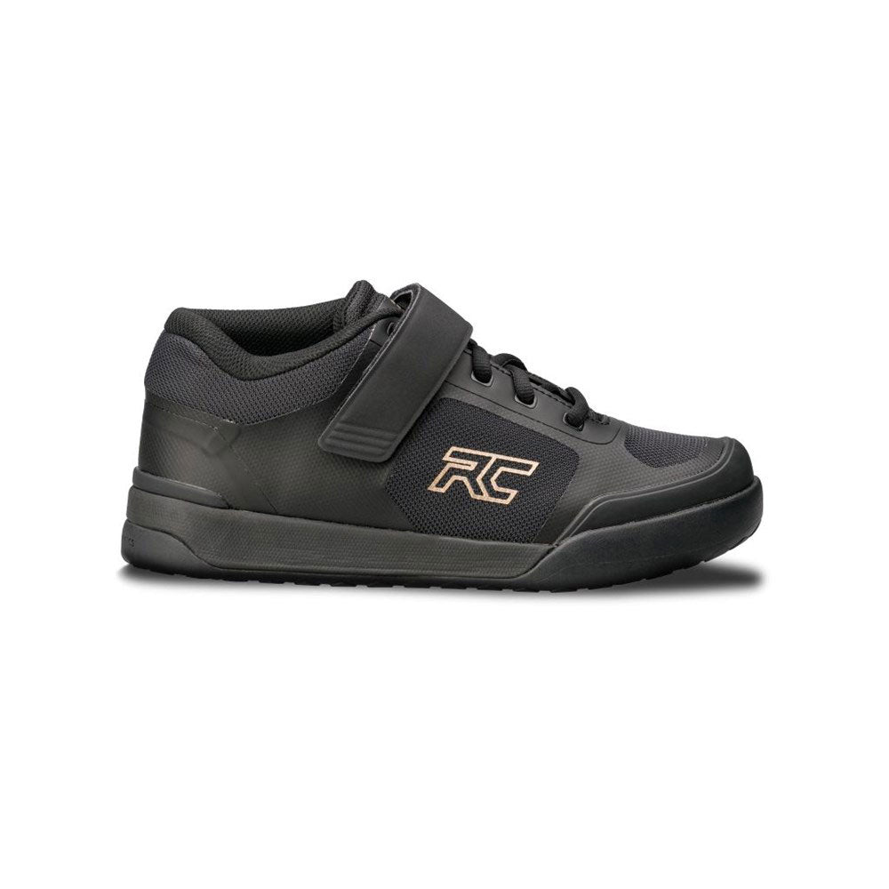 Ride Concepts Traverse Women's Clipless Shoes - US 9.0 - Black - Gold