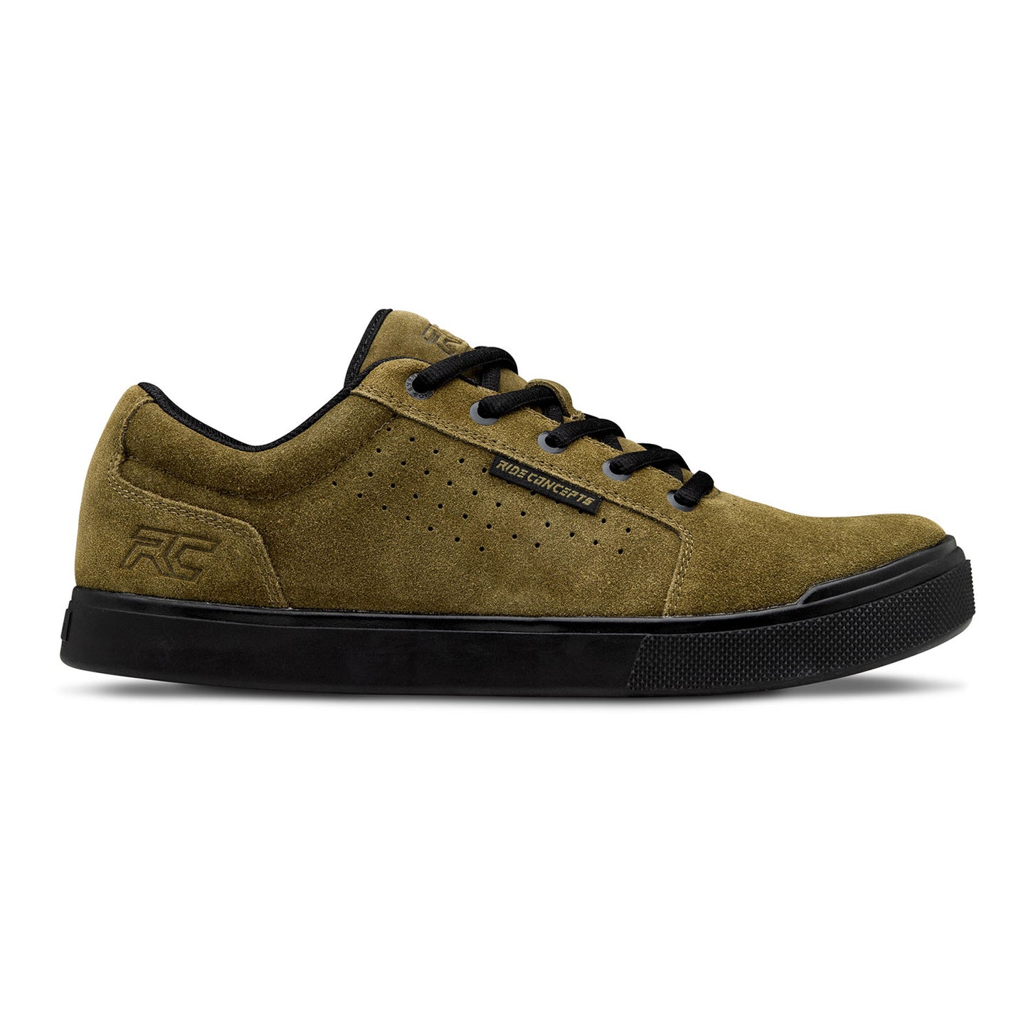 Ride Concepts Vice Flat Shoes - US 10.0 - Olive