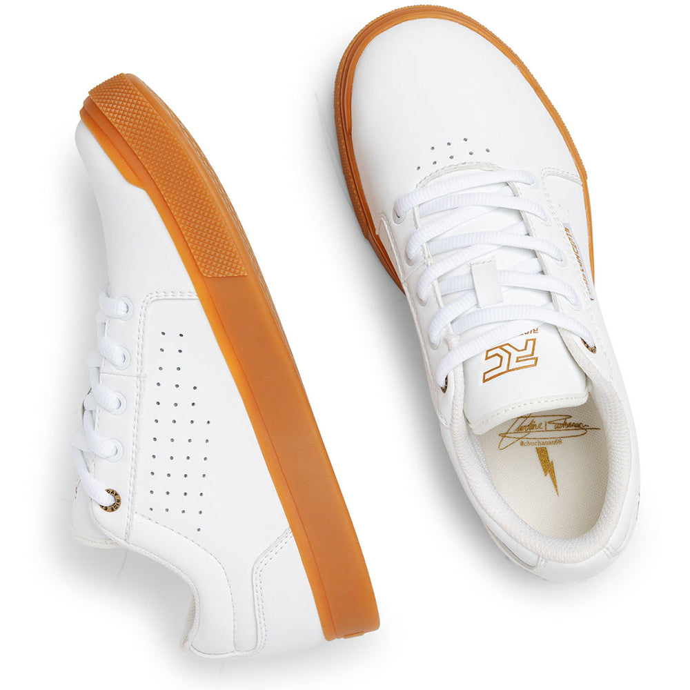 Ride Concepts Vice Women's Flat Shoes - US 9.0 - Caroline Buchanan Signature White