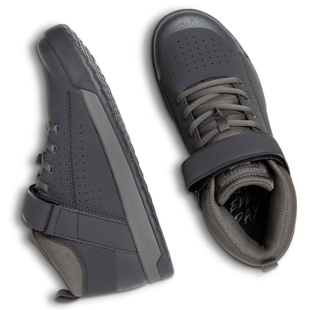 Ride Concepts Wildcat Flat Shoes - US 10.0 - Black - Charcoal