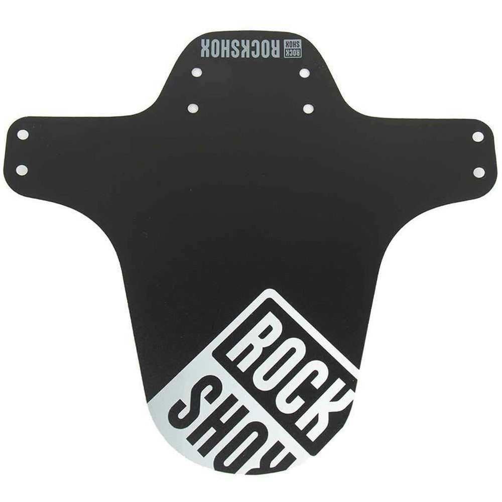 Rockshox Mud Guard Fender - Black - Silver-White Fade