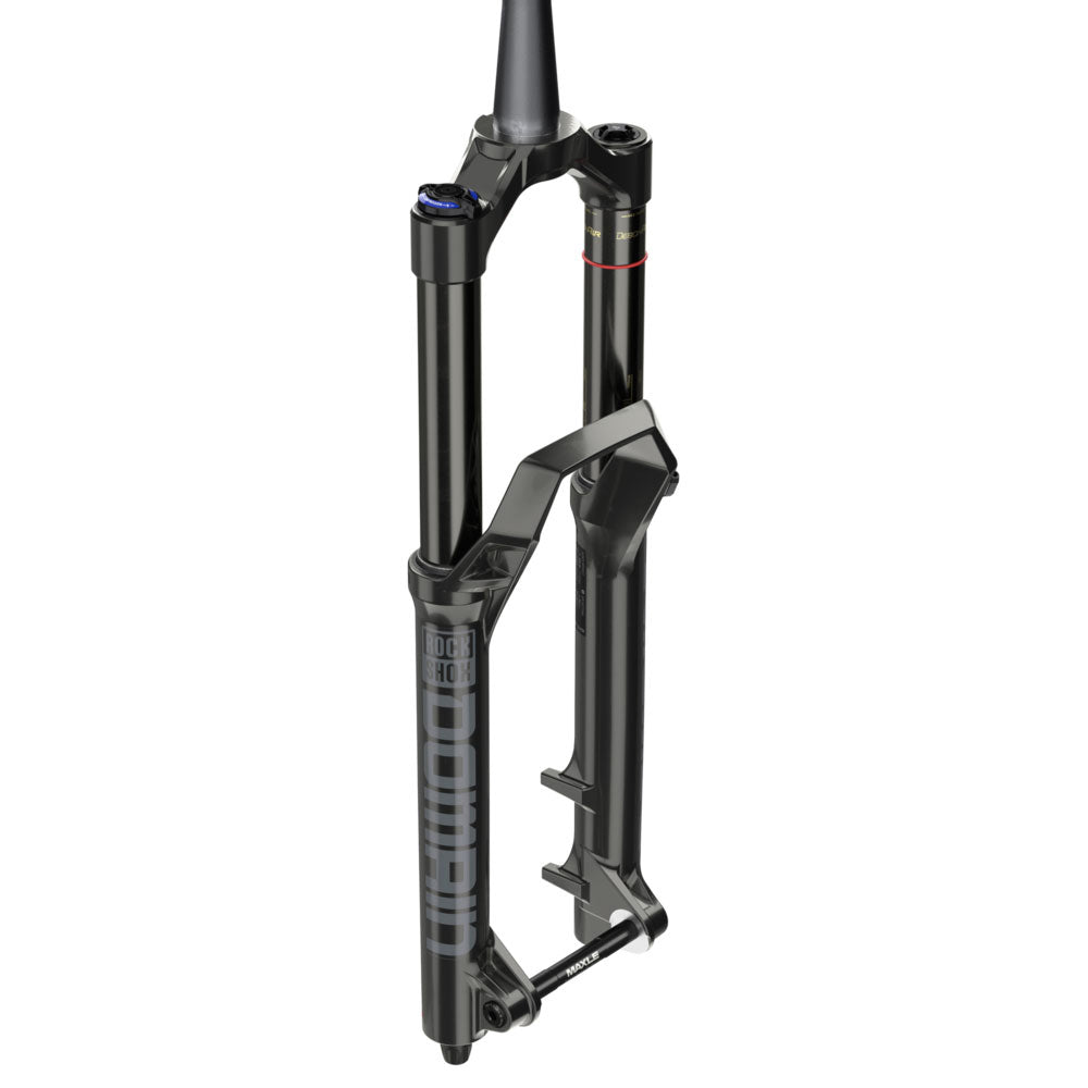 Rockshox Domain RC Debonair B1 Fork - Gloss Black - 15x110mm Boost - Maxle Stealth - 44mm - 180mm - 2021 - Tapered 1 1-8-1.5 Inch - 29 Inch