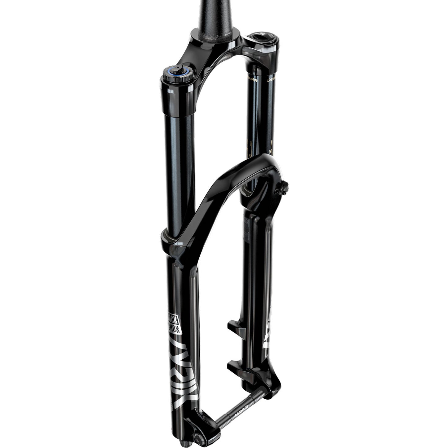 Rockshox Lyrik Ultimate Charger 2.1 RC2 Debonair C3 Fork - Gloss Black - 15x110mm Boost - Maxle Stealth - 37mm - 170mm - 2021 - Tapered 1 1-8-1.5 Inch - 27.5 Inch