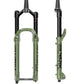 Rockshox Lyrik Ultimate Charger 3 RC2 Debonair+ D1 Fork - Green - 15x110mm Boost - Maxle Stealth - 37mm - 150mm - 2023 - Tapered 1 1-8-1.5 Inch - 27.5 Inch