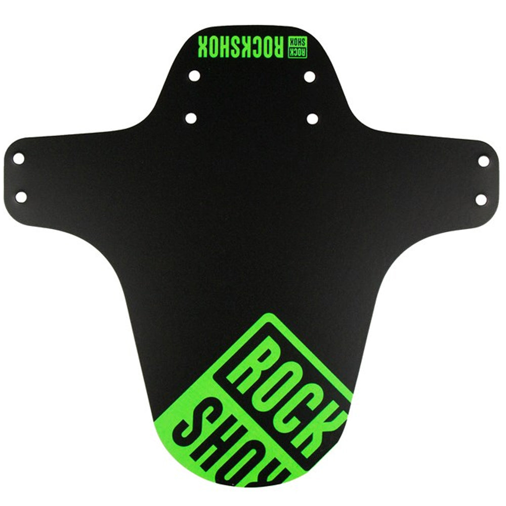 Rockshox Mud Guard Fender - Black - Neon Green