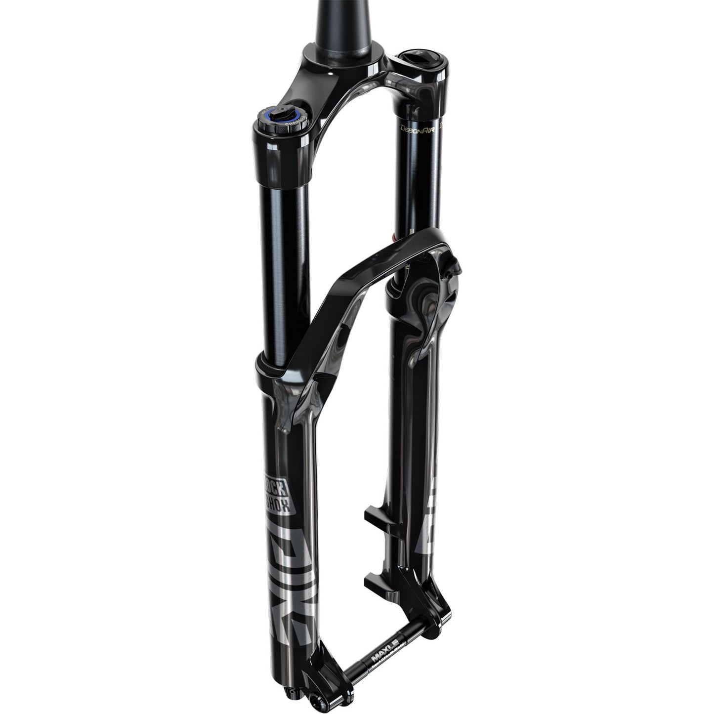 Rockshox Pike Ultimate Charger 2.1 RC2 Debonair D4 Fork - Gloss Black - 15x110mm Boost - Maxle Stealth - 51mm - 150mm - 2021 - Tapered 1 1-8-1.5 Inch - 29 Inch
