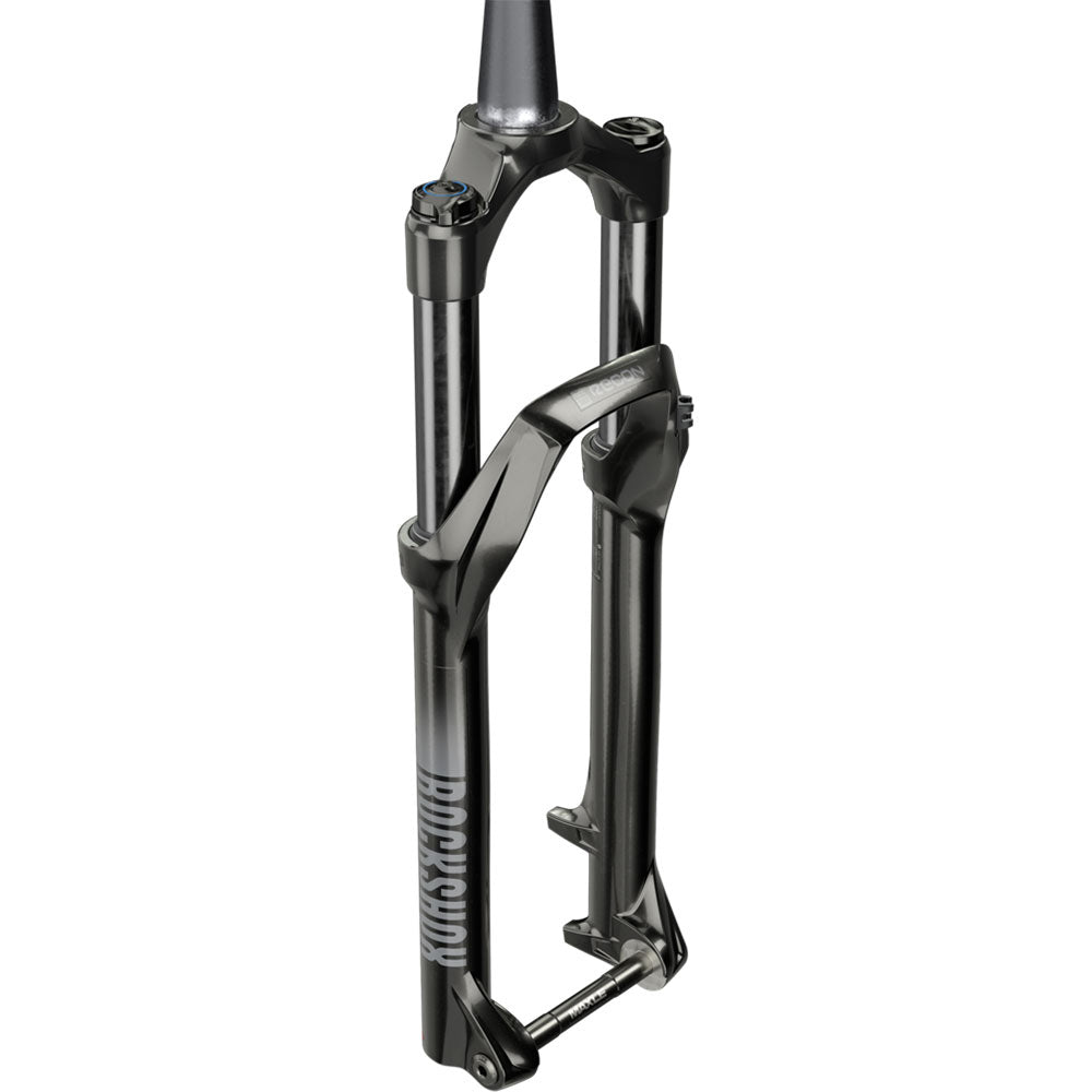 Rockshox Recon Silver RL Solo Air D1 Fork - Gloss Black - QRx100mm - QR Lever - 42mm - 100mm - 2021 - 1 1-8th Inch - 27.5 Inch