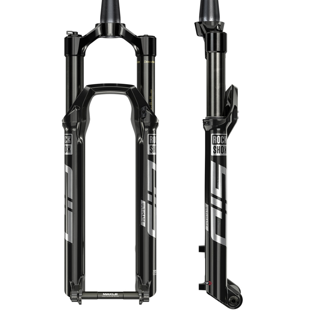 Rockshox SID Ultimate Charger Race Day Remote C1 Fork - Gloss Black - 15x110mm Boost - Maxle Stealth - 44mm - 120mm - 2021 - Tapered 1 1-8-1.5 Inch - 29 Inch