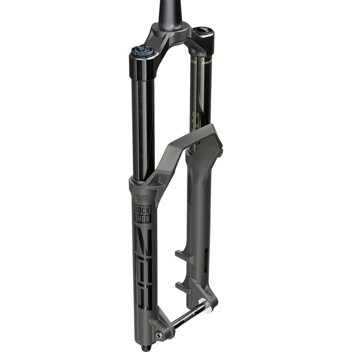 Rockshox Zeb Ultimate Charger 2.1 RC2 Debonair A1 Fork - Grey - 15x110mm Boost - Maxle Stealth - 44mm - 180mm - 2021 - Tapered 1 1-8-1.5 Inch - 27.5 Inch