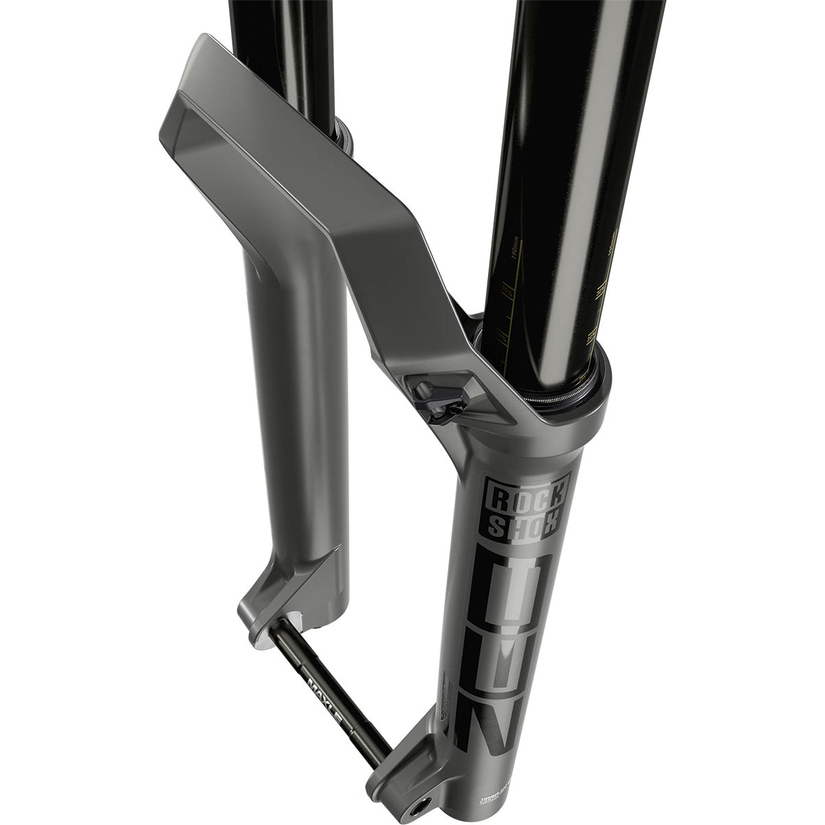 Rockshox Zeb Ultimate Charger 2.1 RC2 Debonair A1 Fork - Grey - 15x110mm Boost - Maxle Stealth - 44mm - 180mm - 2021 - Tapered 1 1-8-1.5 Inch - 27.5 Inch