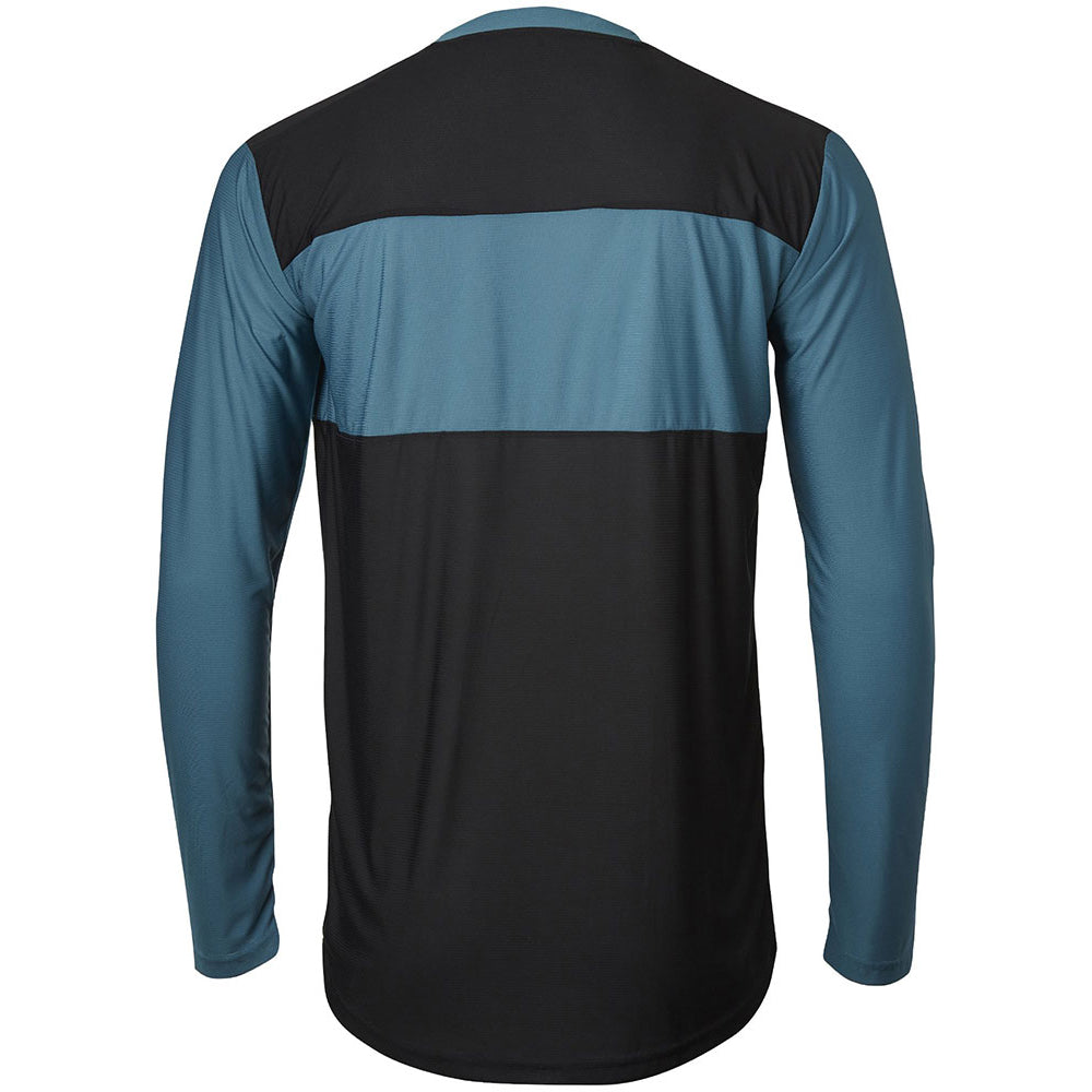 Royal Racing Apex Long Sleeve Jersey - L - Blue - Black
