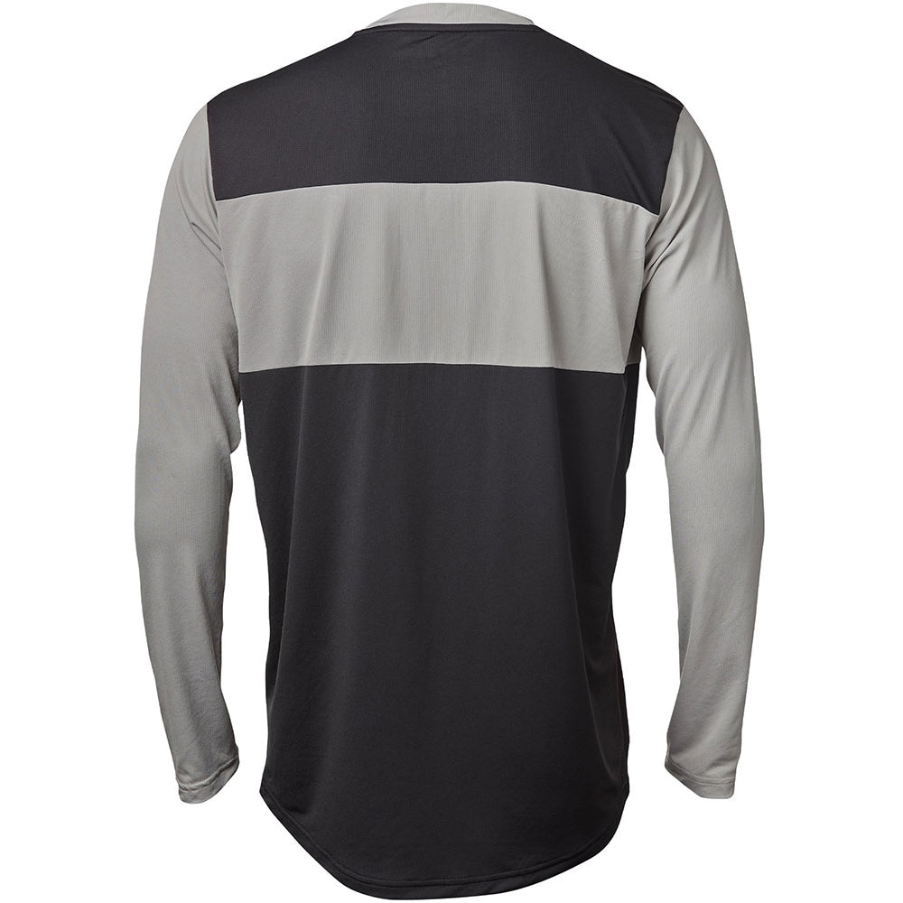 Royal Racing Apex Long Sleeve Jersey - S - Grey - Black