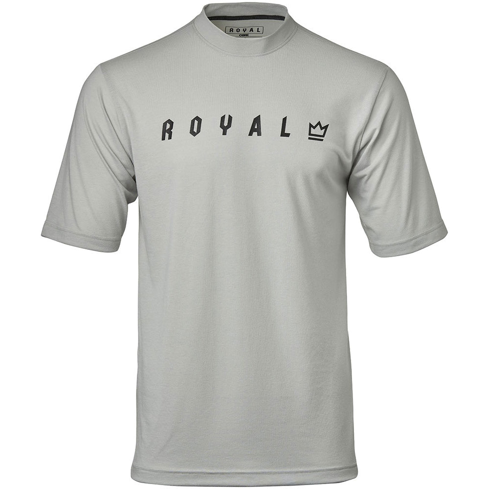 Royal Racing Core Short Sleeve Jersey - L - Grey Heather