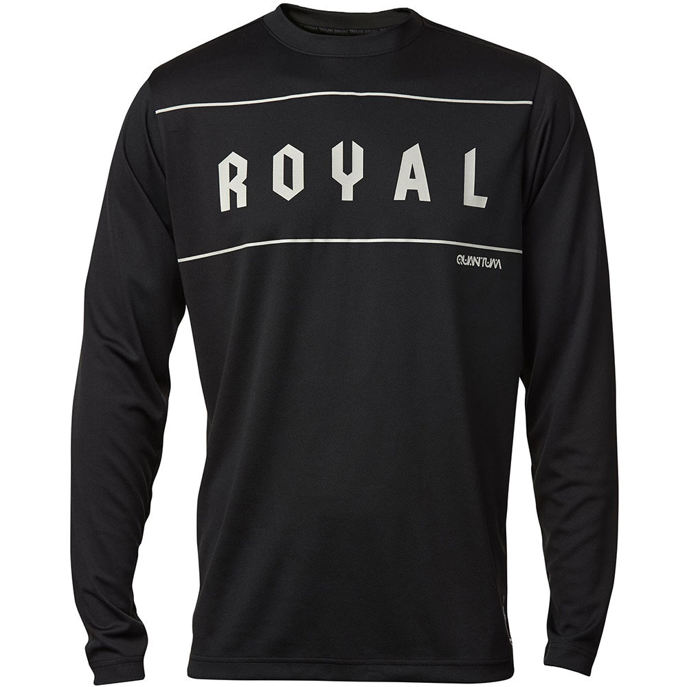 Royal Racing Quantum Long Sleeve Jersey - 2XL - Black